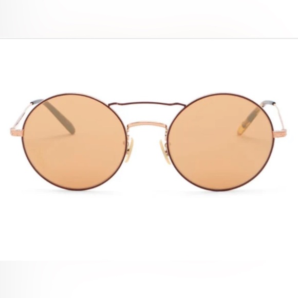 Women’s Oliver Peoples Nickol Sunglasses - Light Brown Lens with Cases - Picture 2 of 7